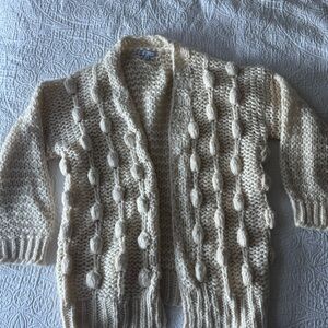 Cozy Cream Knit Women's Sweater
